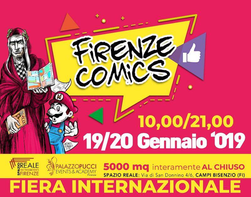 Firenze Comics Fiera Internazionale Cosplay Fumetti E Games